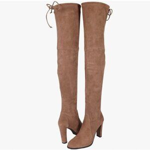 Stuart Weitzman Highland boots -Taupe - NWOT - 10